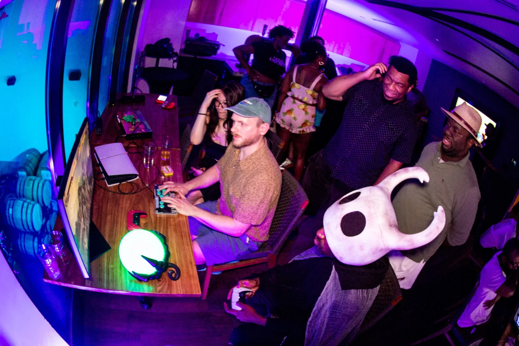 Guests at a Cartridge ATL gaming event